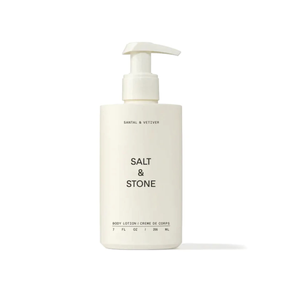 Salt & Stone Body Lotion Santal & Vetiver 206ml - Зволожувальний лосьйон для тіла з ароматом сандалового дерева та ветиверу Salt & Stone Body Lotion Santal & Vetiver 206ml - Зволожувальний лосьйон для тіла з ароматом сандалового дерева та ветиверу